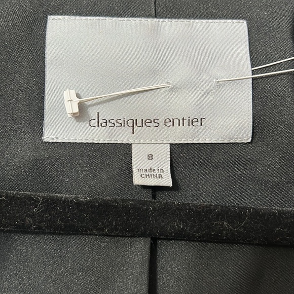 Classiques Entier Classic Three Button Blazer Size 8 - Picture 3 of 5